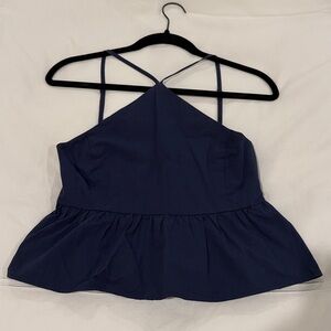 Ciao Lucia Navy Camisole Top